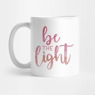 Be the Light Red Mug